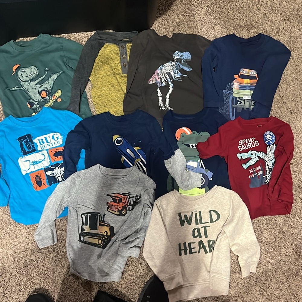 Kids Long Sleeve Tees